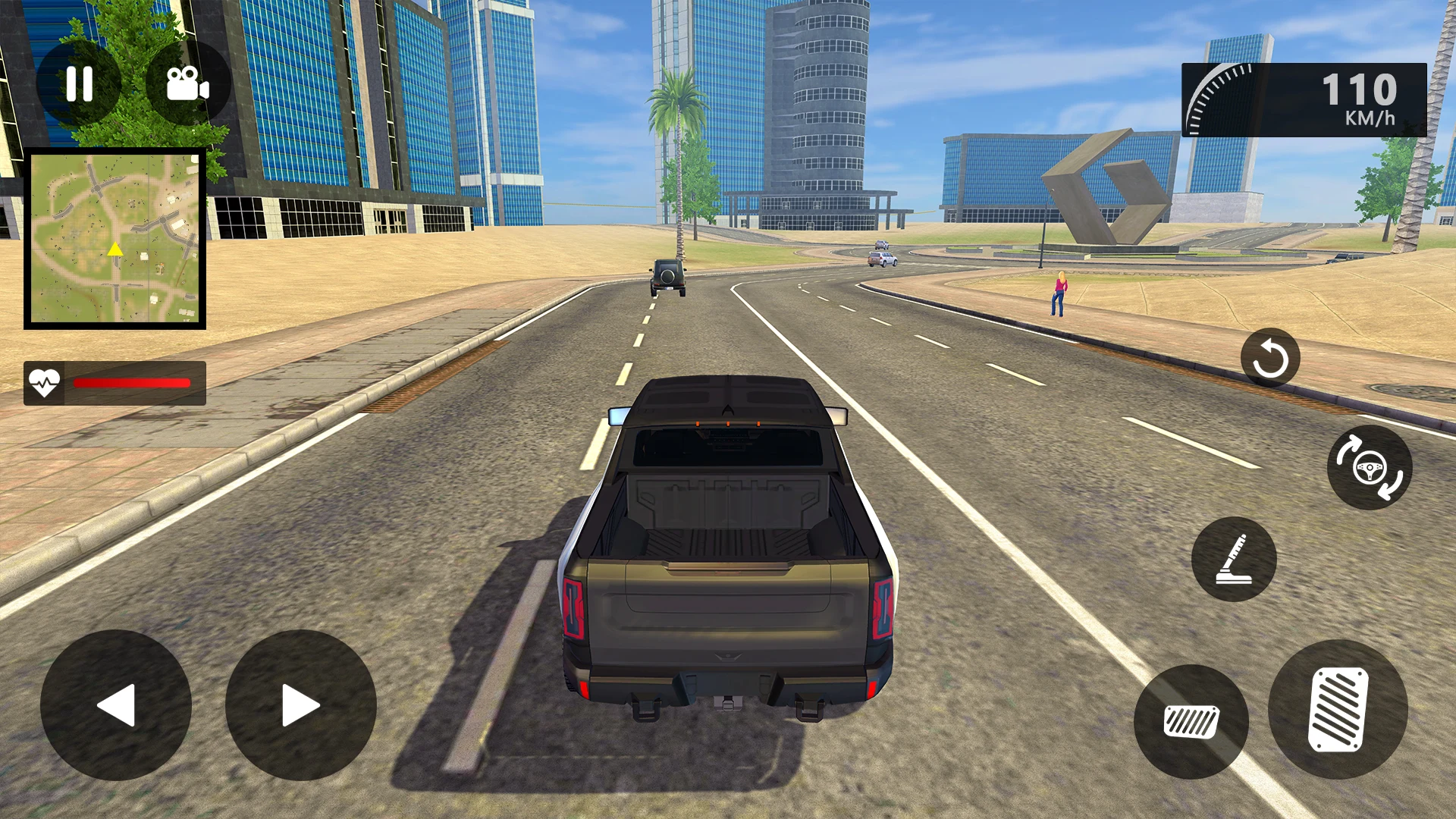 Bike Driving Gangster Game 3D screenshot